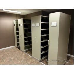 Wilcor Rolling File System, High Density Mobile Storage